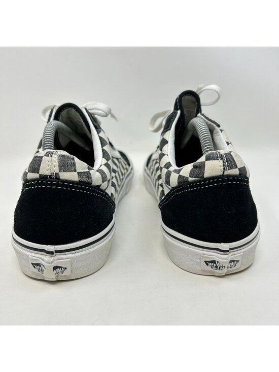Vans Old Skool Checkerboard Black White  Skate Shoes Size 10.5 Men / 12 Wmns main image 5